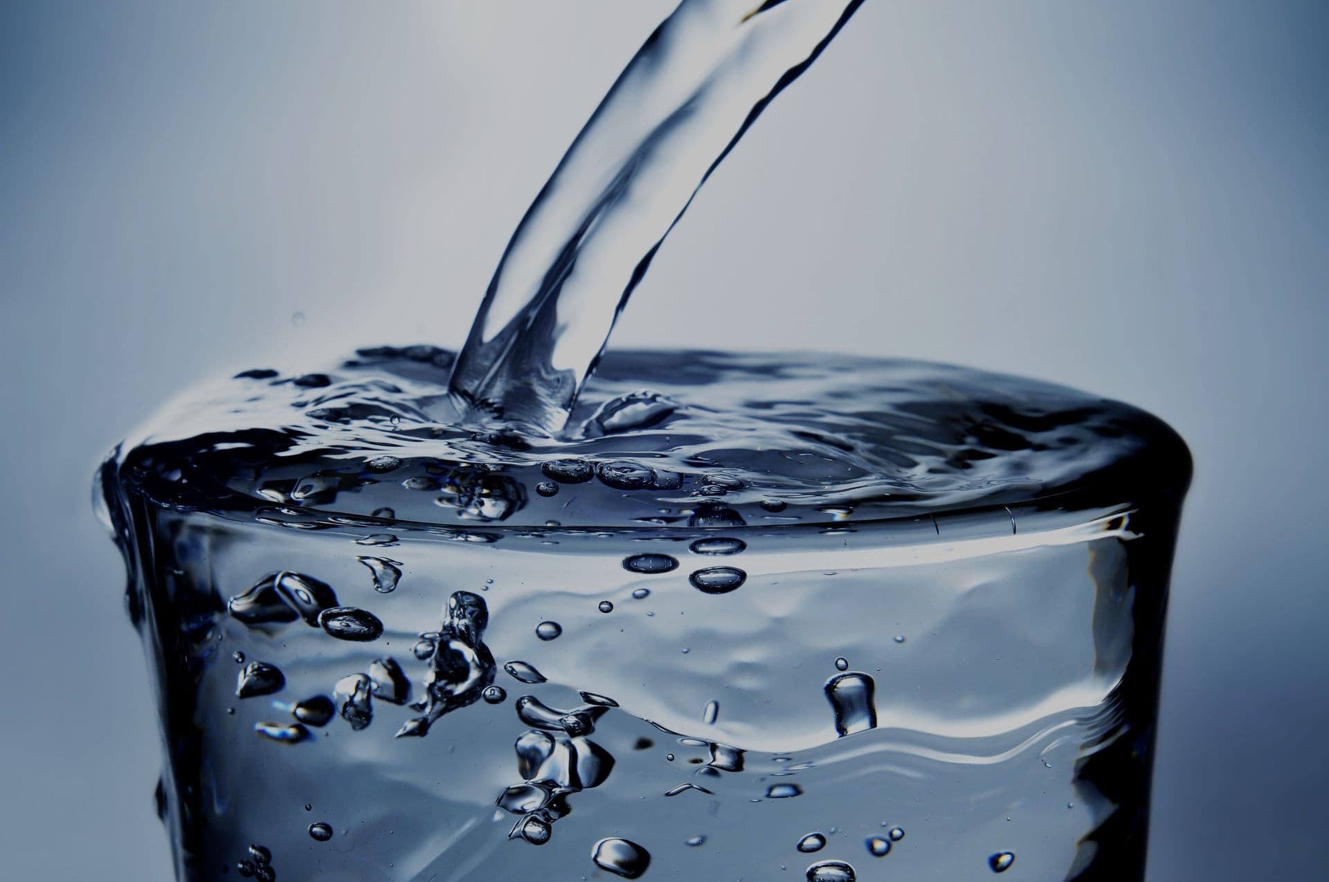 close up water