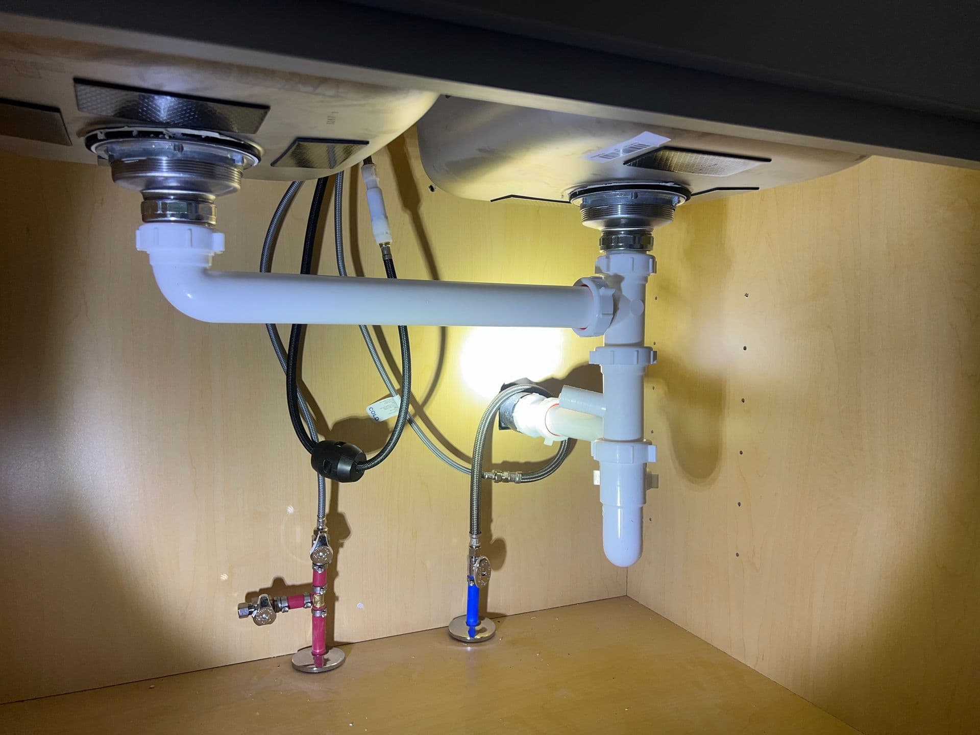 Kitchen Sink Drain Hook Up